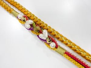 正絹　振袖用　手組帯締め